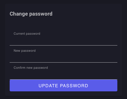 Change Your Password AyBorg   Change Password 